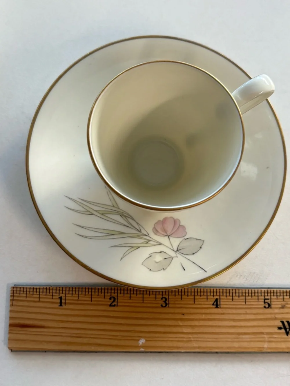 Vintage Rosenthale Kronach Germany Bettina Floral Tea Cup & Saucer